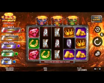 Triple Fire Pots