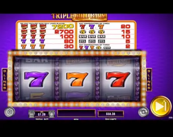 Triple Gold Bars