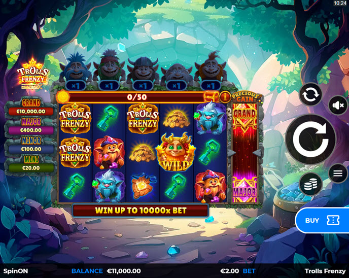 trolls frenzy multimax