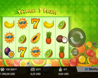 tropical 7 fruits