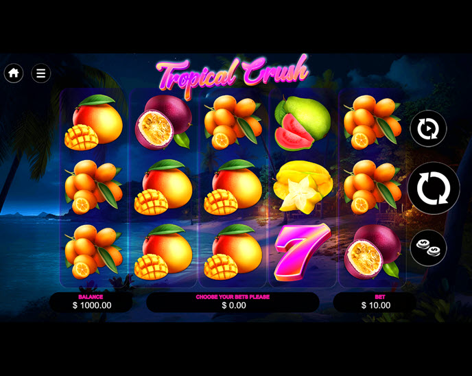 tropical crush (wild gaming)