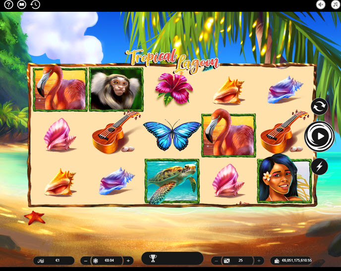 tropical lagoon