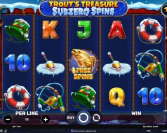 Trout’s Treasure – Subzero Spins