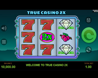 true casino 2x