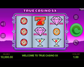 true casino 5x