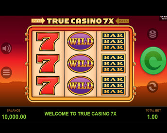 true casino 7x