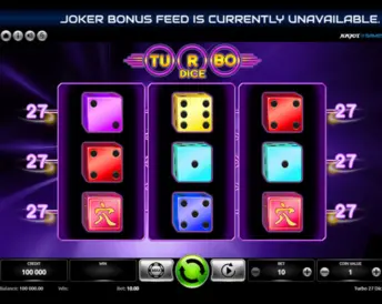 Turbo 27 Dice