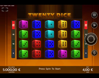twenty dice