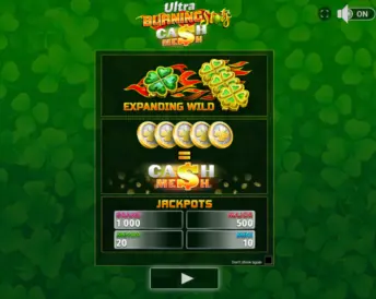 Ultra Burning Slots Cash Mesh