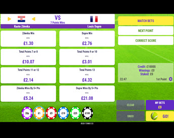 v-play rush tennis go