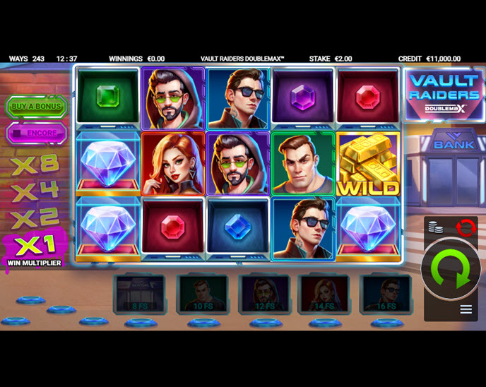 vault raiders doublemax