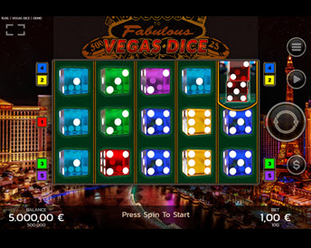 vegas dice
