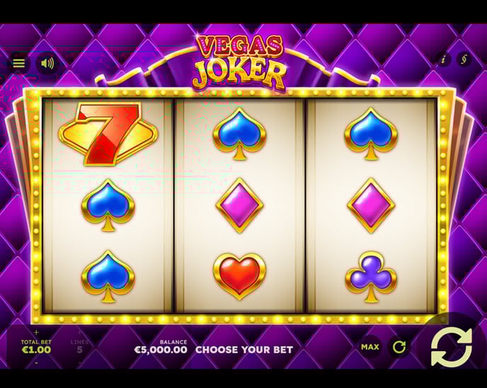 vegas joker (gamomat)