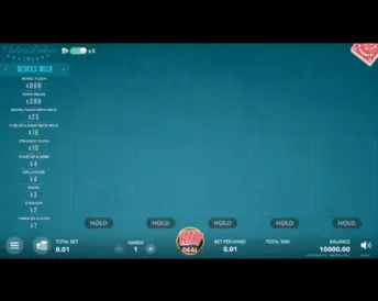 Video Poker 3 in 1