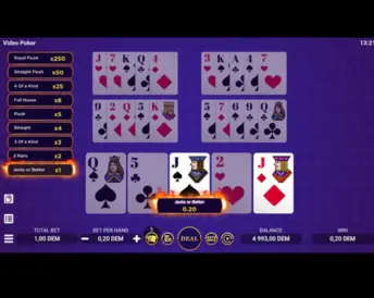 Video Poker (Evoplay)