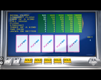 video poker (funfair)