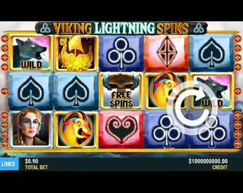 viking lightning spins
