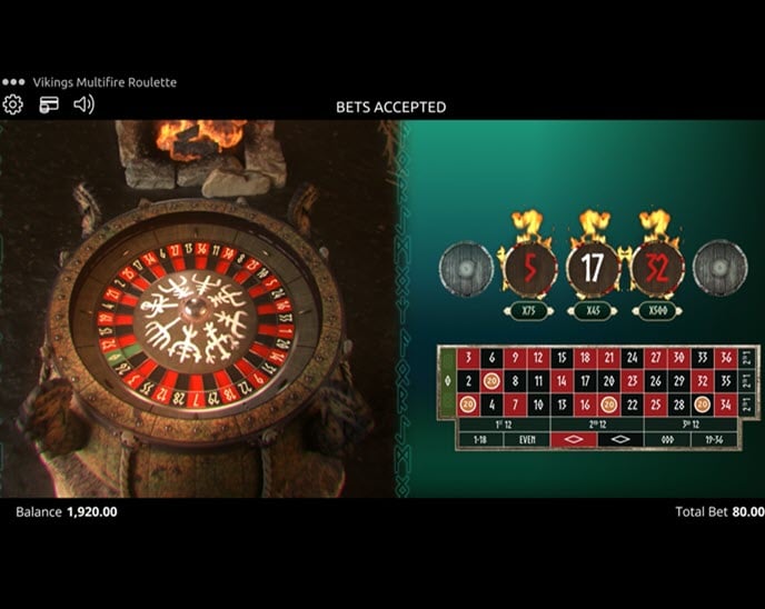 vikings multifire roulette