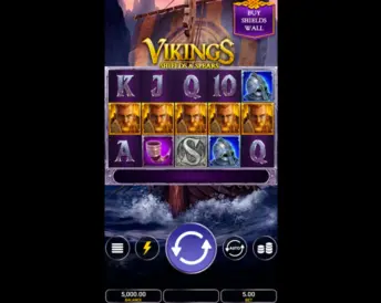 vikings shields & spears