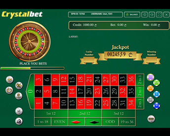 virtual classic roulette (smartsoft)