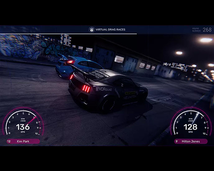 virtual drag races