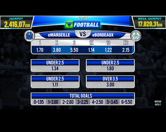 virtual football (elbet)