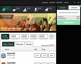 virtual horses – scheduled races