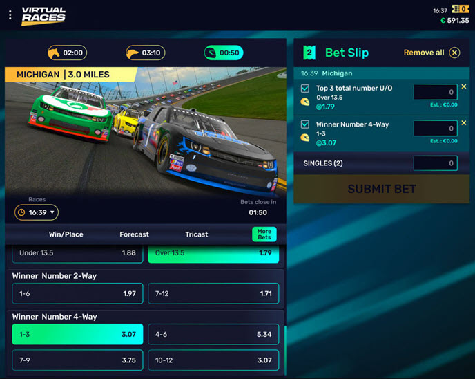 virtual races