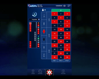 virtual roulette (funky games)