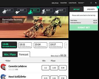virtual speedway – scheduled