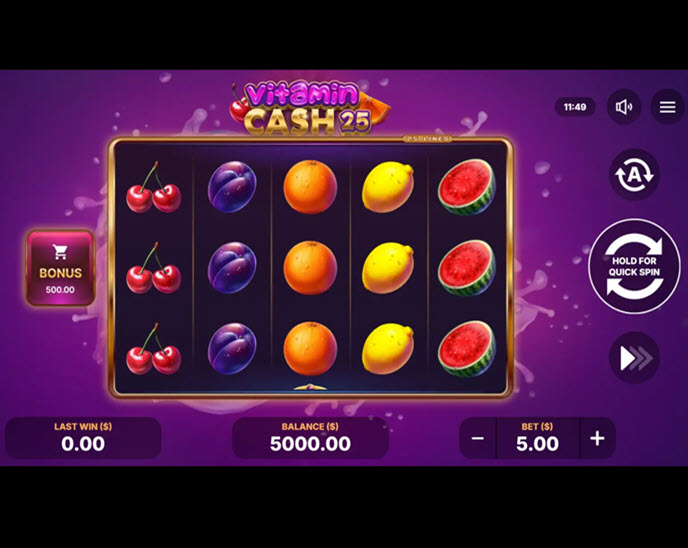 vitamin cash 25