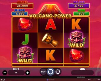 Volcano Power - Hold & Hit 3x3