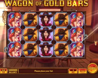 Wagon Of Gold Bars