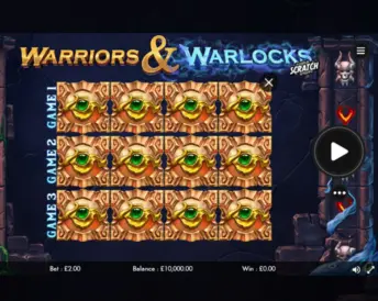 Warriors and Warlocks Scratch