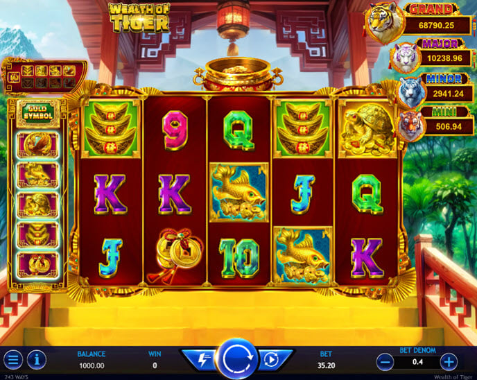 wealth of tiger
