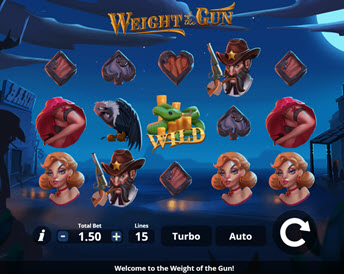 weight of the gun