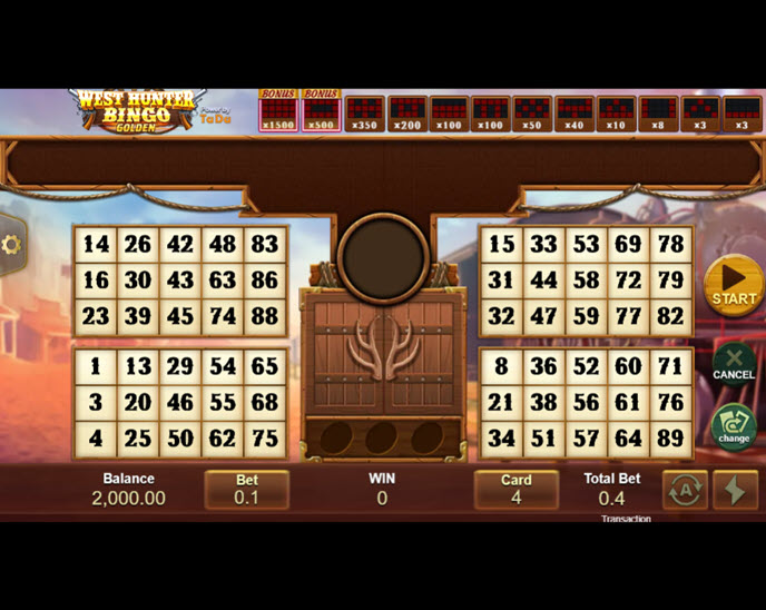 west hunter bingo
