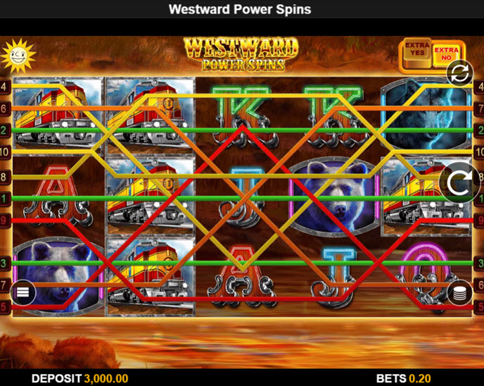 westward powerspins
