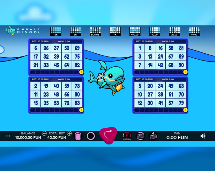 @whale bingo