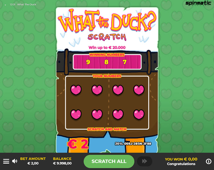 what the duck? scratch