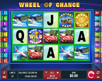 wheel of chance quick spin
