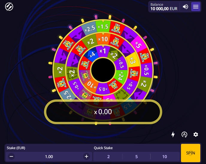 wheel of fortune (split the pot)