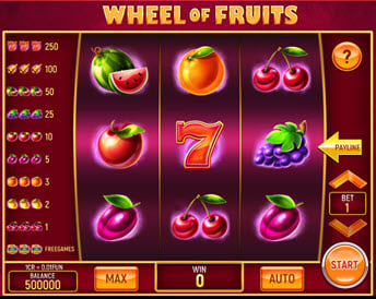 Wheel of Fruits (3×3)