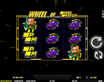 wheel of parimatch