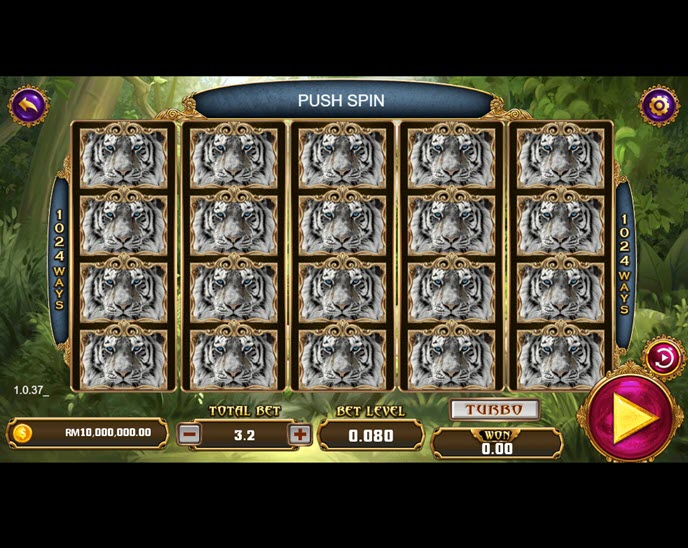 white tiger (funky games)