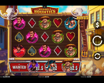 wild bills bounties