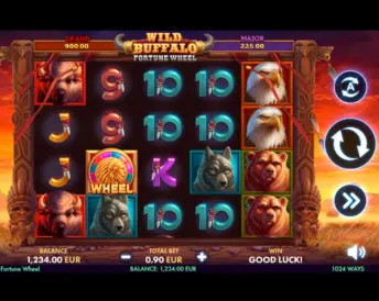 Wild Buffalo Fortune Wheel