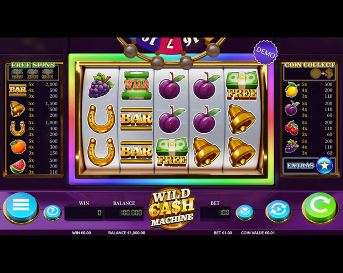 wild cash machine