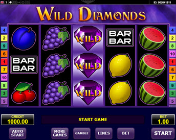 wild diamonds (amatic)
