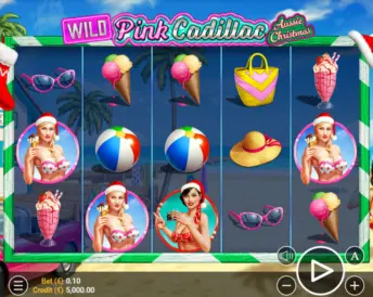 Wild Pink Cadillac Aussie Christmas